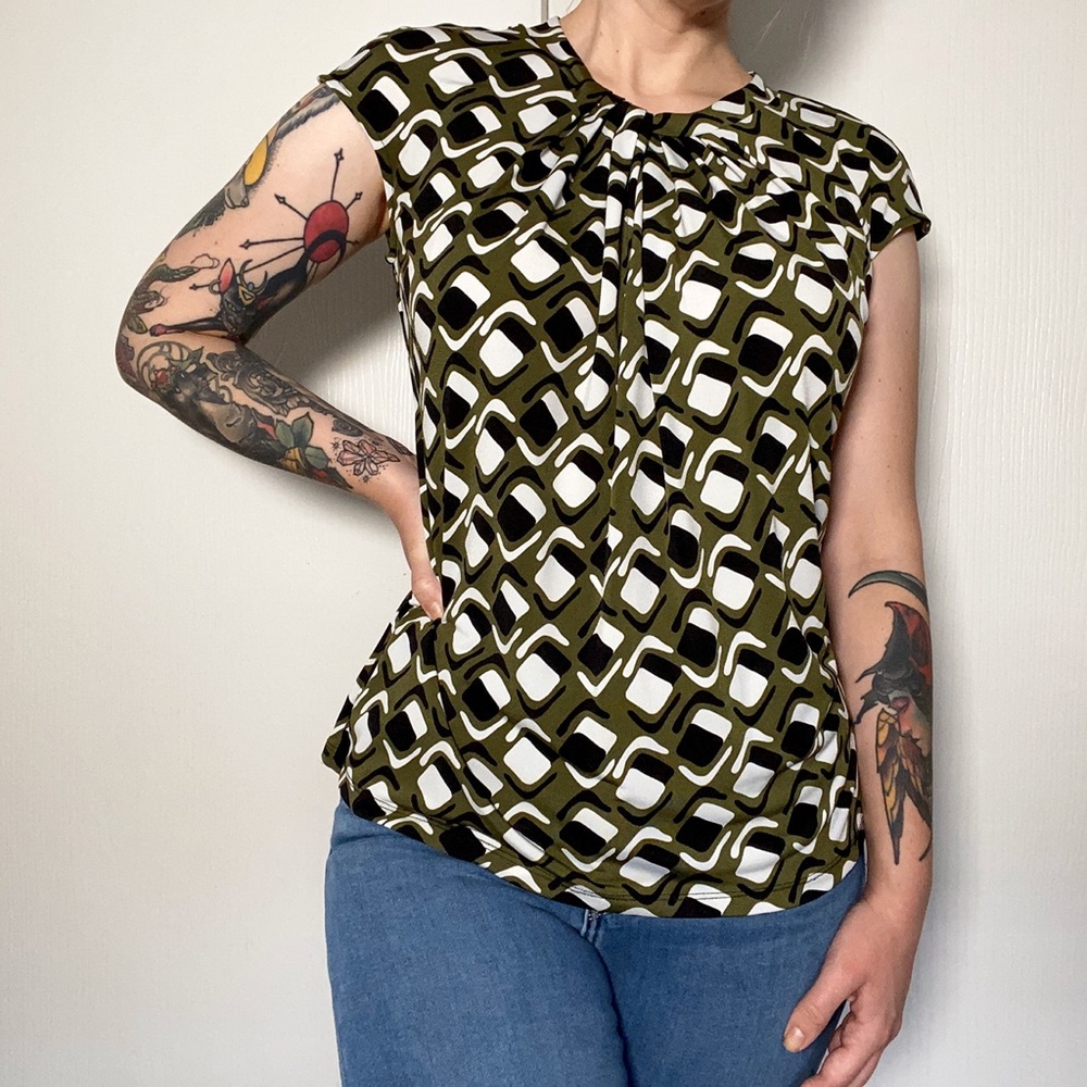 Worthington Retro Sleeveless Top